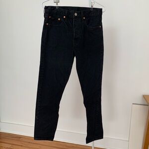 Levi’s 501 Skinny - Jet Black - 28x28
